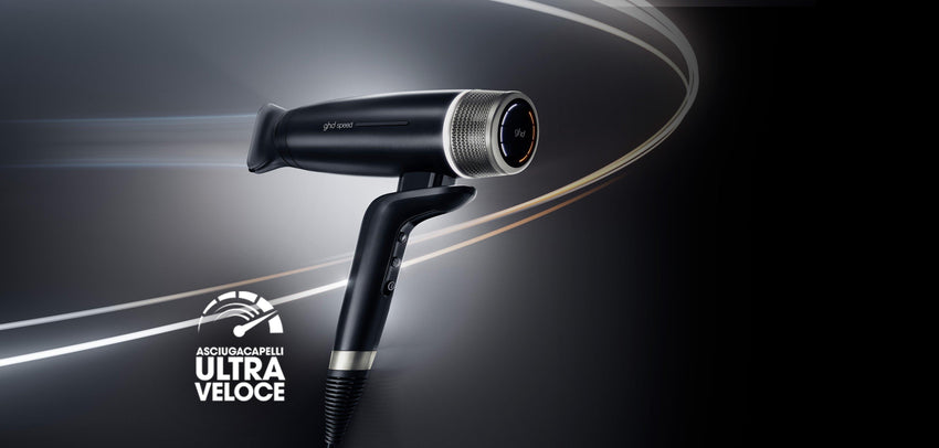 GHD Speed Nero Opaco - Phon Ionico Professionale